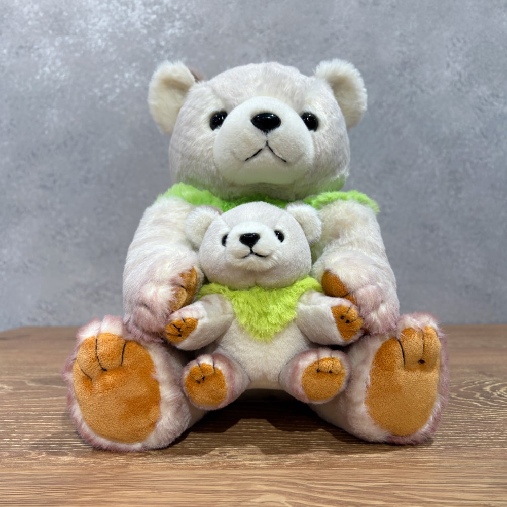 Wonderia Parent & Baby Bear Plush